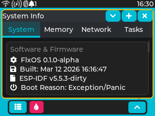 System Info Dark Theme